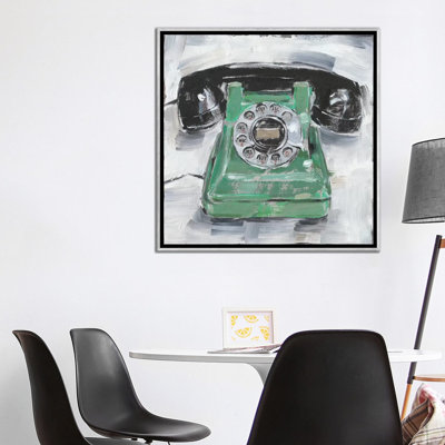 Rétro téléphone III par Ethan Harper - reproduction d'art