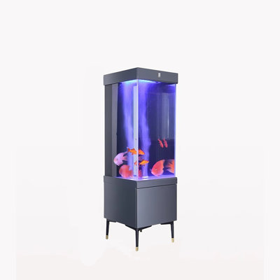 Vertical Water-Circulation Bottom-Filter Aquarium