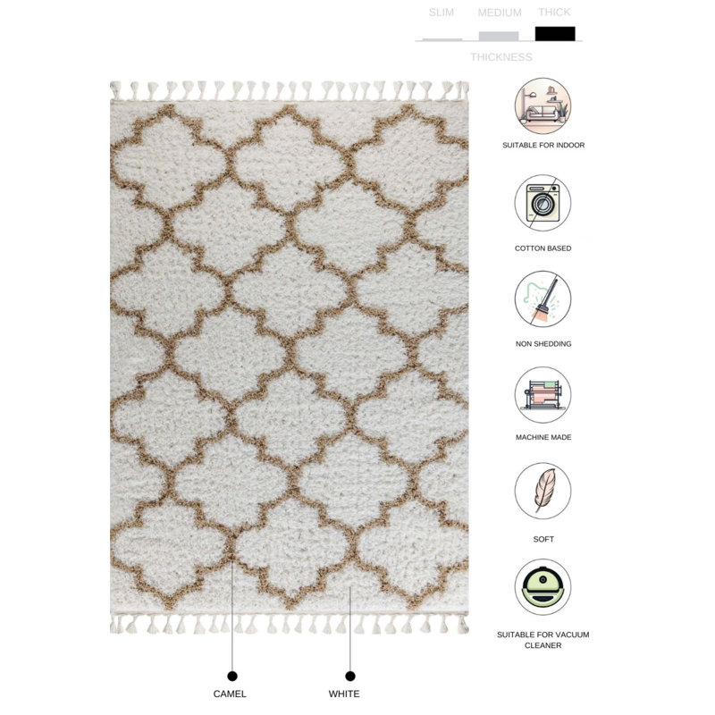 Silko Geometric Indoor Rug, Rectangle 2'8" x 5'