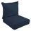 Coussin de siège profond Sunbrella indigo