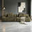 Green Polyester Modular Sofa
