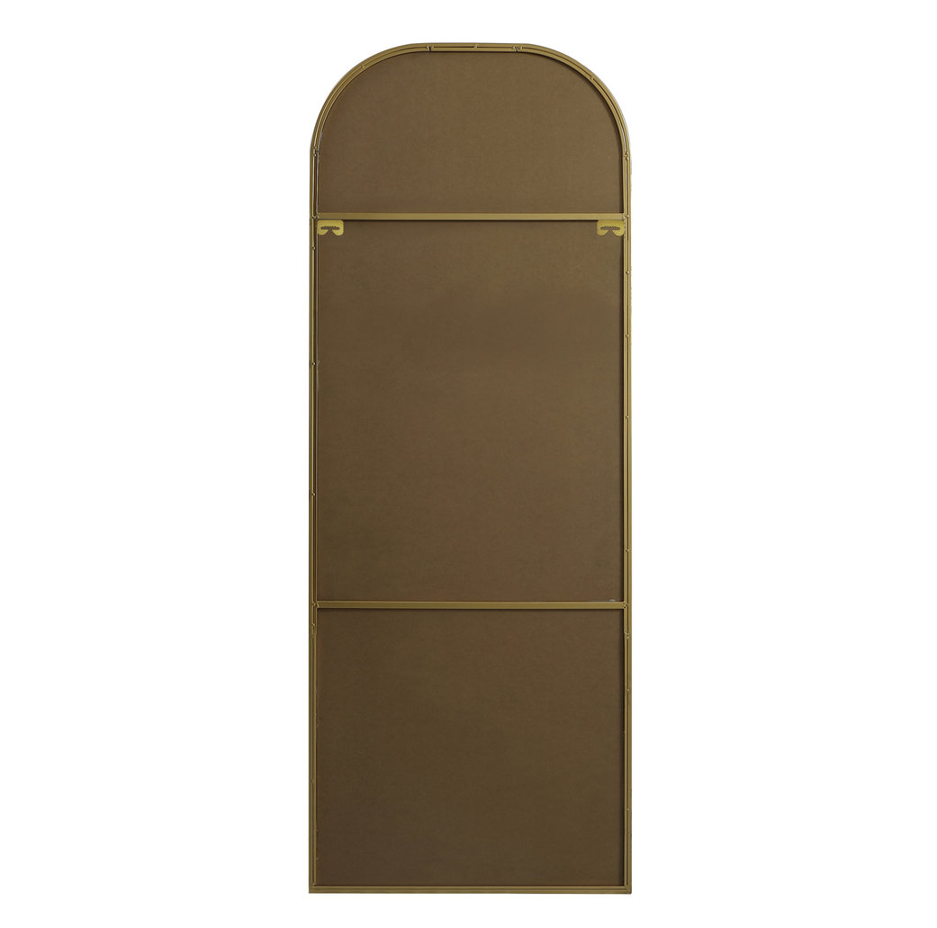 Sabine 42" Accent Mirror, 74" x 28", Brass