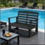 Banc oscillant et causeuse Loveseat