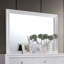 Commode avec miroir Miroir à bijoux caché