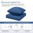 22"W X 24"D Outdoor Deep Seat Cushion Set Outdoor Seat/Back Cushion-982000958