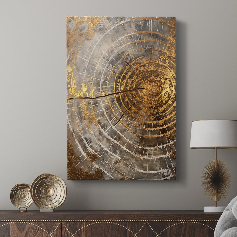 ABSTRACT Series CL - Cavas de galerie sur mesure, H 18 po x l 12 po