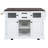 54.9" Kitchen Island With Drop Leaf-505692707
