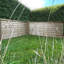 ELEP Brown Wood Pet Barrier