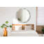 Huldar Glass Flat Wall Mirror