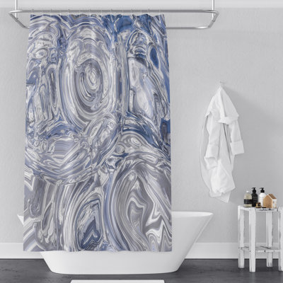 Abstract Shower Curtain