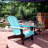 HDPE Weather-Resistant Adirondack Chair with Drink Holder-1072387127