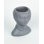 Ensemble de 2 pots à fleurs Wangaratta avec ciment en béton gris vieilli Roaring 20s