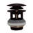 1-1/2" Tip-Toe Bathtub Drain with No-Hole Overflow use for Integrated Overflow Channels-37144525