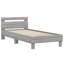 Vidaxl Bed Frame With Headboard Engineered Wood-98476593-98476598