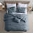 Modern Threads - Beck Comforter Set - Down Alternative Brushed Microfiber - Elegant All Season Bedspread Set - includes Comforter, Shams, & Decorative Pillow-58825148-51159854