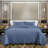 Microfiber Embossed Oversized Modern & Contemporary Bedspread Set With Shams-124114351-124114349