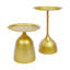 Ensemble de 2 tables d'appoint rondes