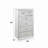 ACME Ornat Cabinet, Faux Square Diamonds