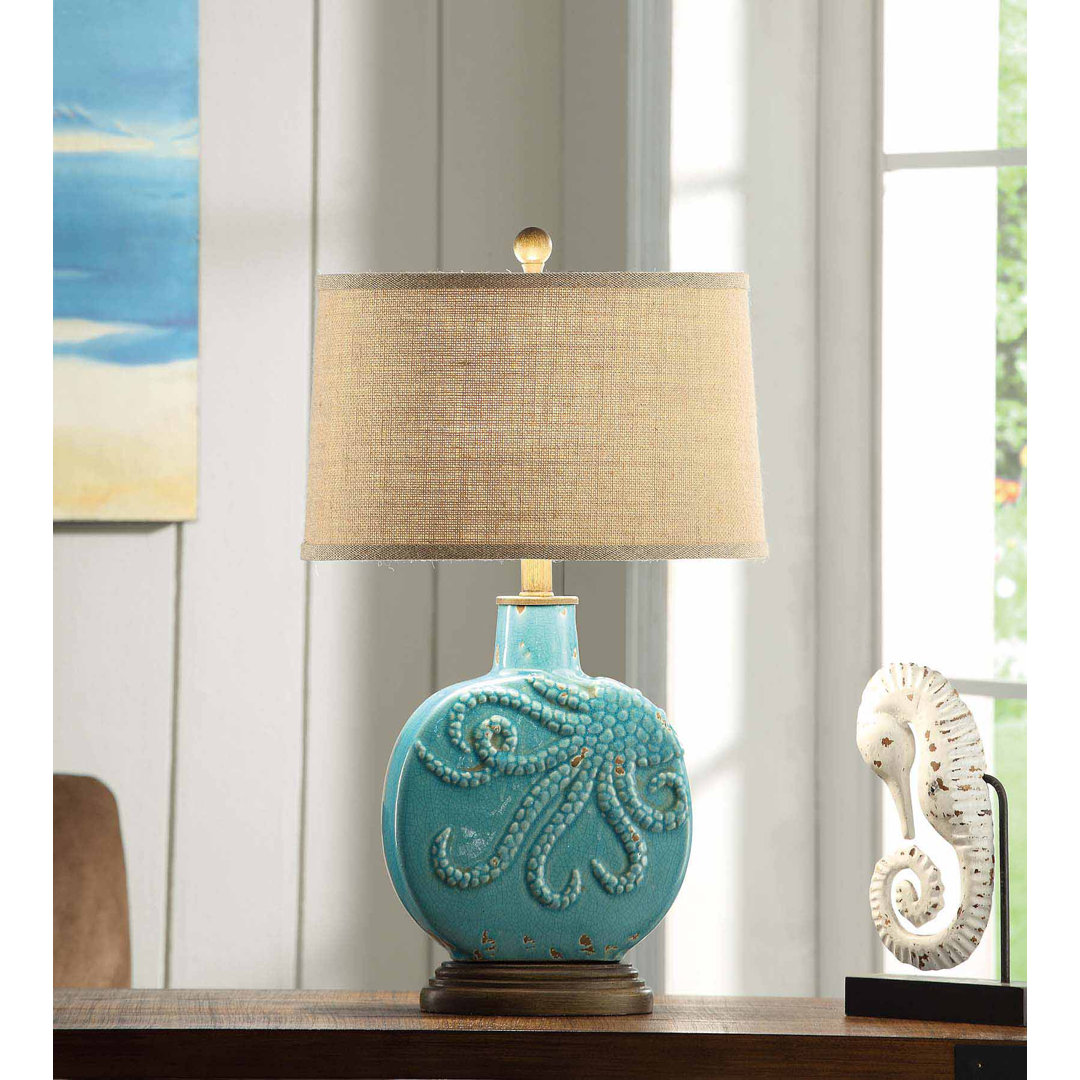 Basinger Table Lamp (Set of 2) Beachcrest Home™