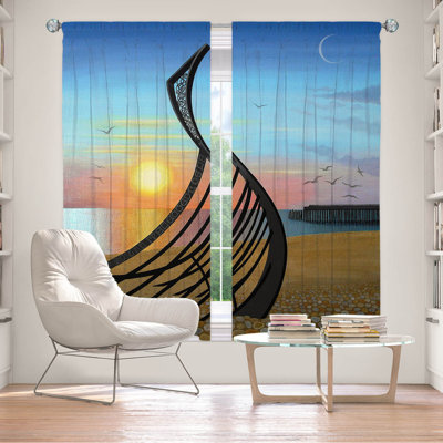 Fehrat Room Darkening Curtains / Drapes Pair