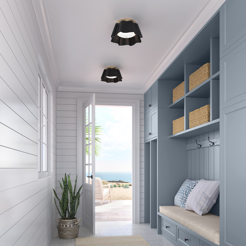Waveform 14" 3-Light Flush Mount
