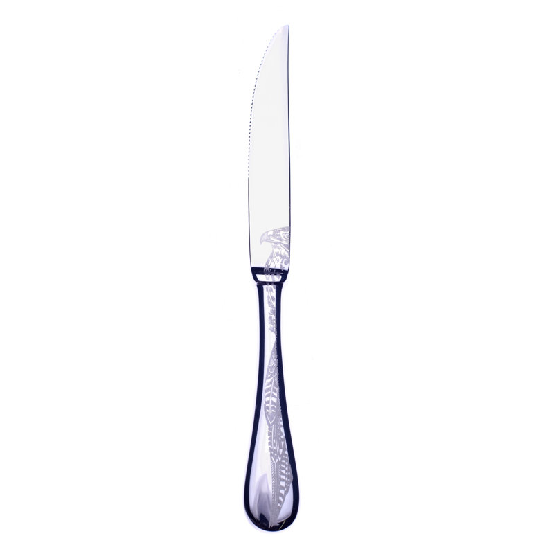 Couteau à steak Caccia - 12 pièces, Argent argent