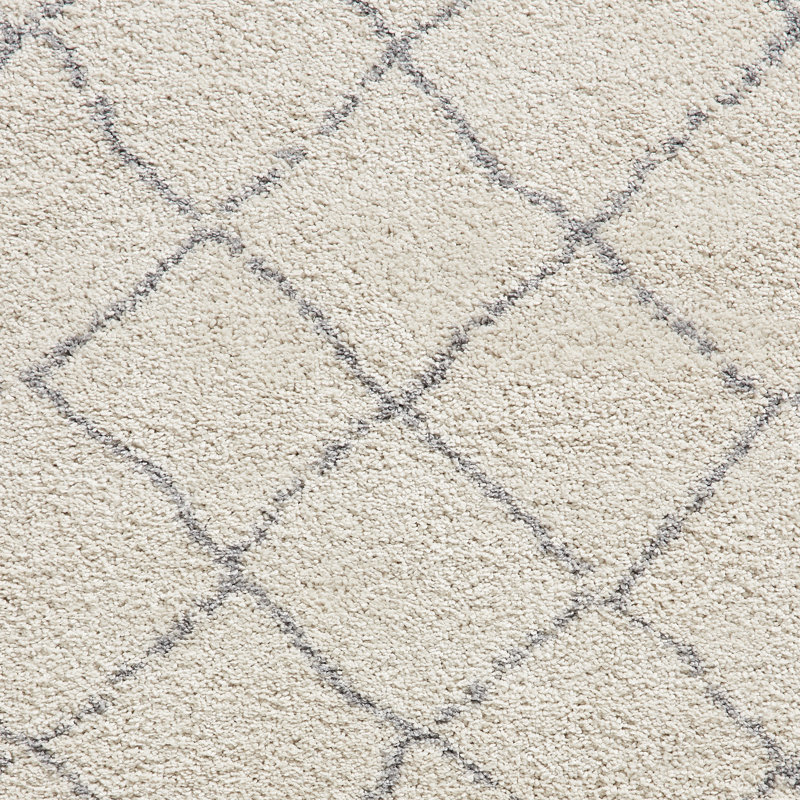 Archuleta area rug Machine Woven Cream, Rectangle 120 x 170cm