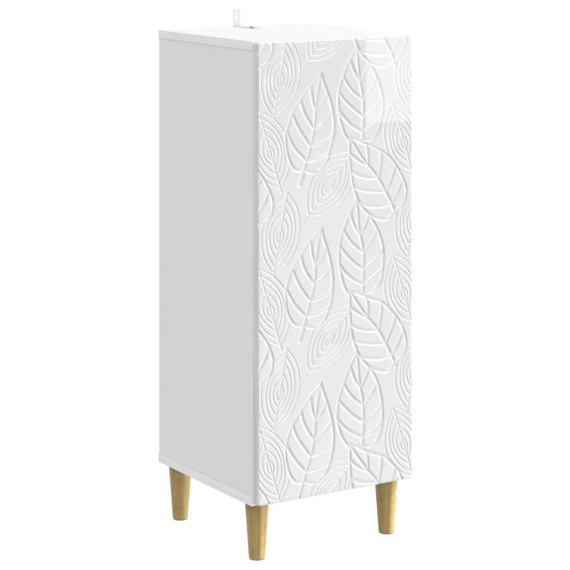 33cm Sideboard, High Gloss White