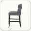 Set Of  2 Contemporary Fabric Tufted Wingback Counter Stools Set Practical Versatile Durable Stylish-121321841