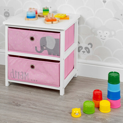 Cajuste 2 Drawer Nightstand