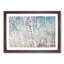 Birch Trees In Utah Painting - Single Picture Frame Print on MDF-56632908-56632910