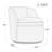 Carmelo Estes Upholstered Swivel Barrel Chair-90557639