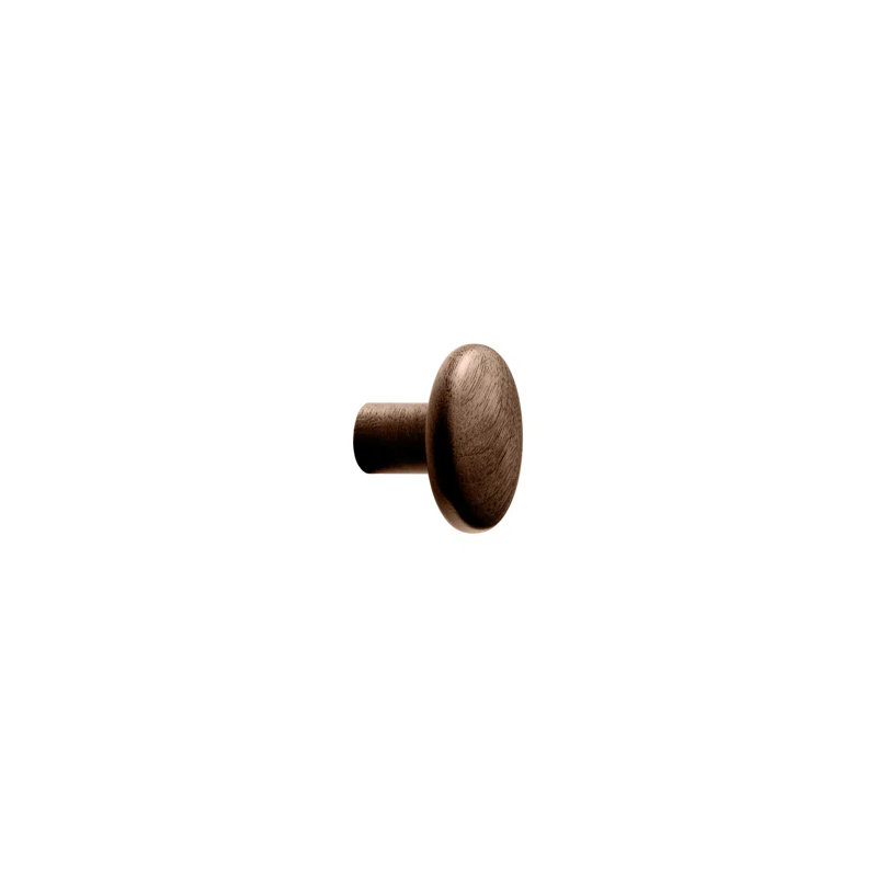 Brutus Walnut Round Knob
