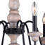 Lustre 6 lumières façon bougie Enye