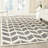 Diren Hand Tufted Wool Chevron Rug-1250739109