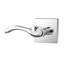 Bravura 903-7 Sable Passage Lever on Square Contemporary  Rose in Oil Rubbed Bronze - LH