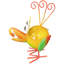 8,25 po oiseaux de la jungle en fer