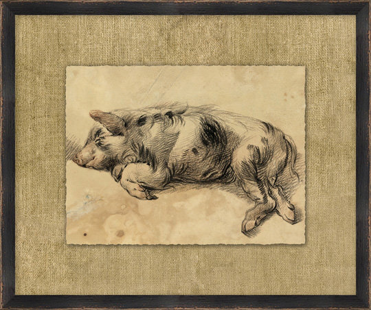 Charcoal Animal Collection 6 Print
