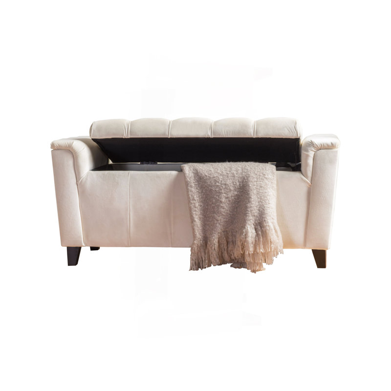 Banc de rangement à bras