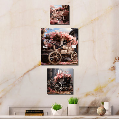 Joelynn Metal Wall Clock