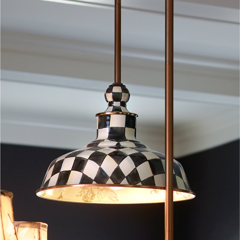 Courtly Check Barn Pendant Lamp, 12