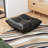 Landwehr Teddy Fabric Pouf Ottoman -660985677