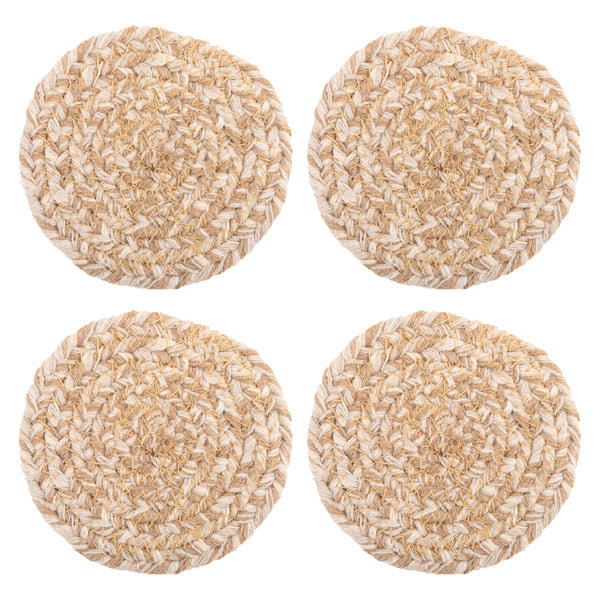 Marina Round Woven Coasters