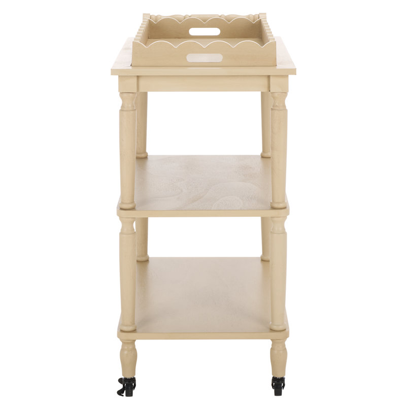 Haven 3 Tier Dining Cart, Natural