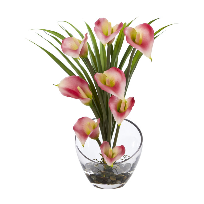 Arrangement in Vase, Pink