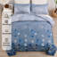Ensemble d'édredon réversible 3 pièces à motif floral en microfibre douce toutes saisons-122494853-122494856