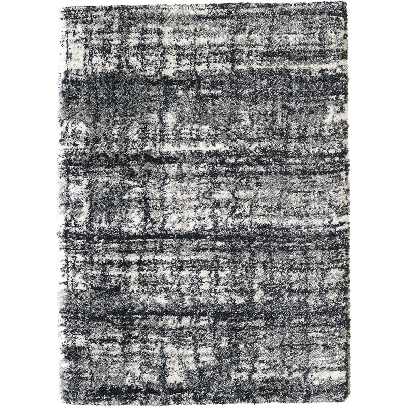 Raney Performance Abstract Indoor Rug, Rectangle 5' x 7'