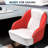 Piping Pontoon Boat Captain Chair with Ergonomic Backrest & Thick Compression Foam-1731877011