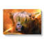Portrait Of A Highland Cow In Abstract - Wrapped Canvas-55341804