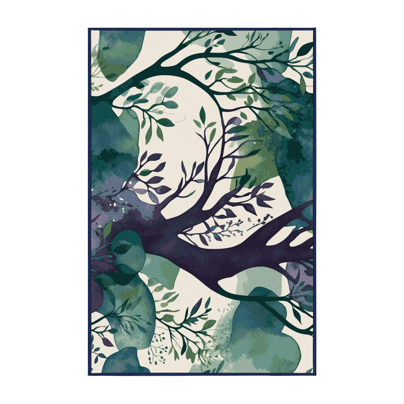 Celestial Woods Rug, Rectangle 2' x 3'